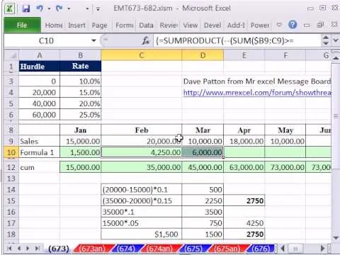 Spreadsheet displaying financial data and calculations in Excel.