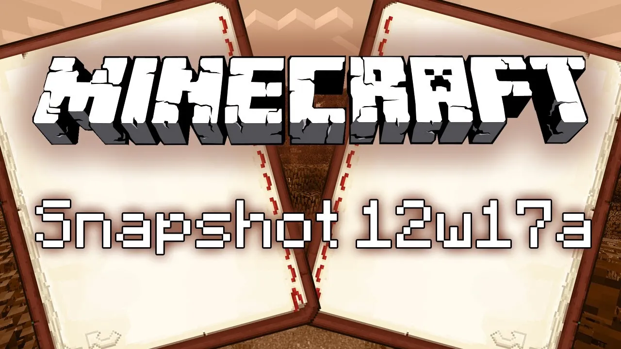 Minecraft Snapshot 12w17a logo