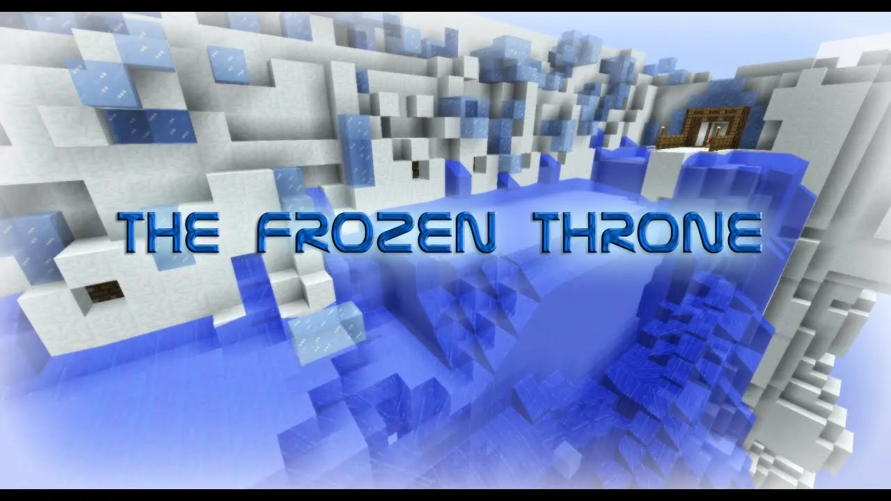 The Frozen Throne title graphic in a stylized icy landscape.