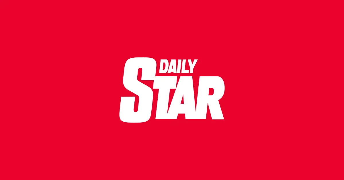 Daily Star logo on a red background.
