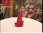 How to Fold a napkin into a flame (Pliage en flamme) cover