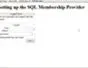 "How to Set up the SQL membership provider in ASP.Net" cover image