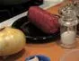 How to Make chopped steak cover