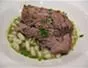 How to Roast seven-hour lamb with minted cannelloni beans cover