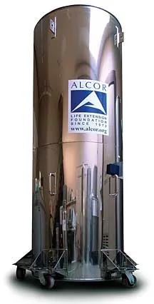 Cryogenic storage tank on wheels