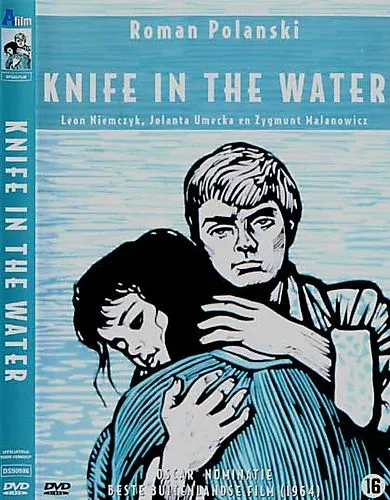Knife in the Water DVD cover featuring a couple embracing.