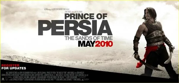 Prince of Persia: The Sands of Time movie poster, May 2010.