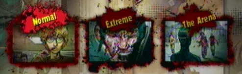 Game mode options: Normal, Extreme, and the Arena.