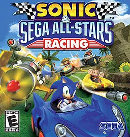 Sonic & Sega All-Stars Racing video game cover art