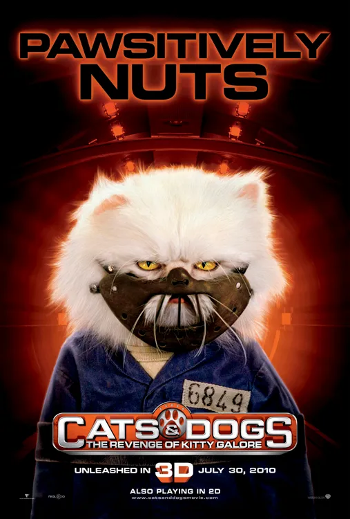 Cats & Dogs: Pawsitively Nuts movie poster.