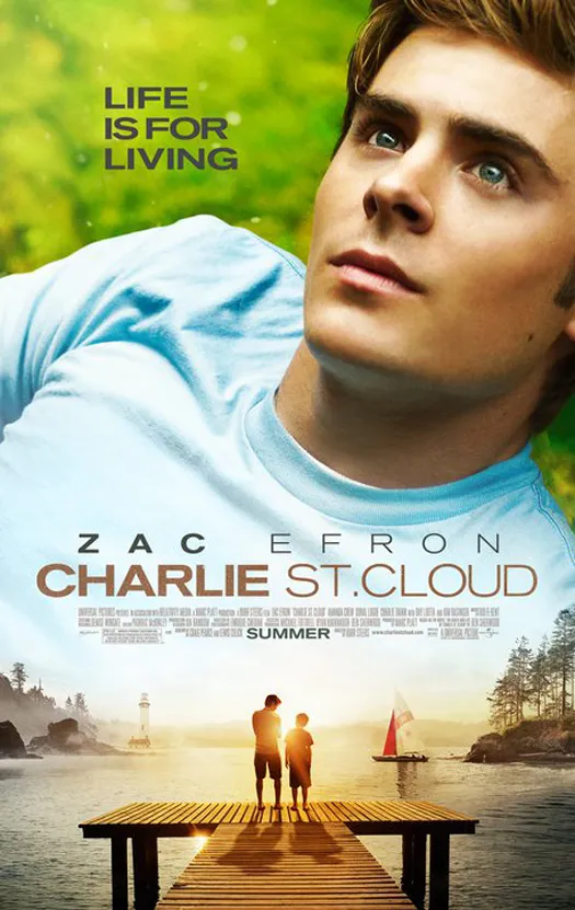 Zac Efron in a promotional poster for "Charlie St. Cloud."