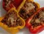 How to Make stuffed peppers packed with ground turkey, rice, tomato sauce & spinach cover