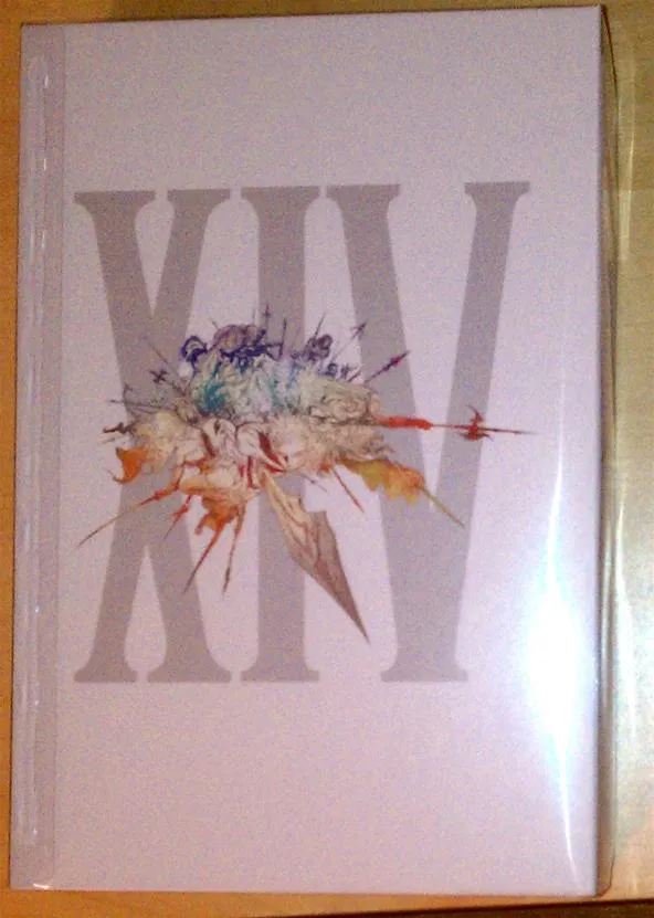Book cover featuring the Roman numeral XIV and a floral design.