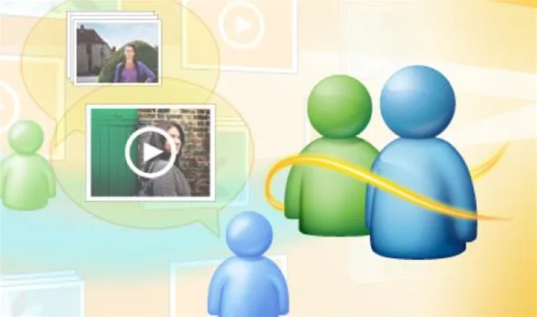 Digital communication and networking illustration