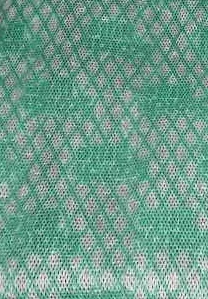 Green textured background with a diamond pattern.