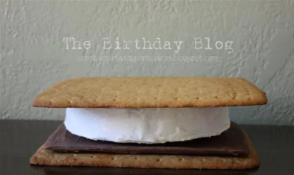 Graham cracker sandwich with chocolate and marshmallow filling.