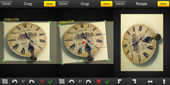 Antique wall clock with Roman numerals displaying the time.