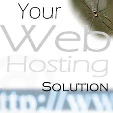 Web hosting solution graphic