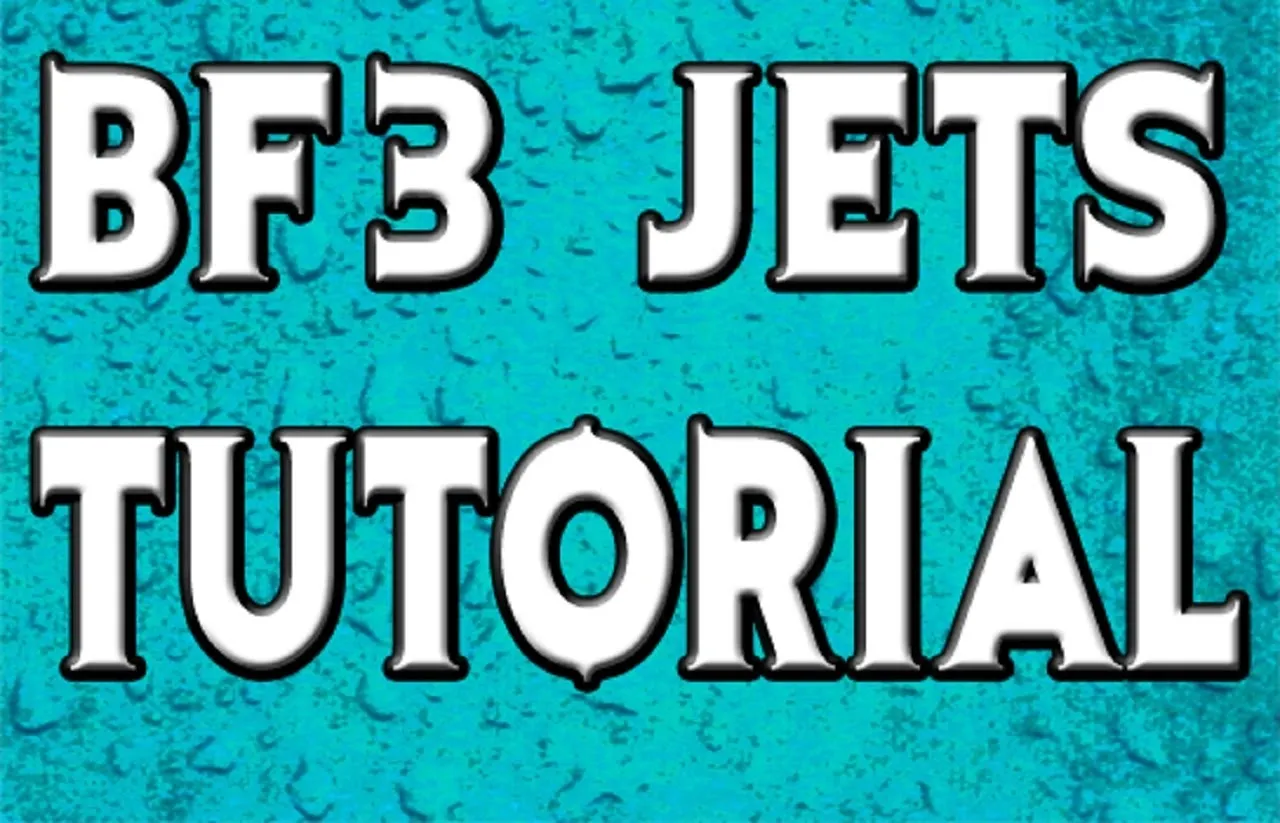 BF3 Jets Tutorial Title Image