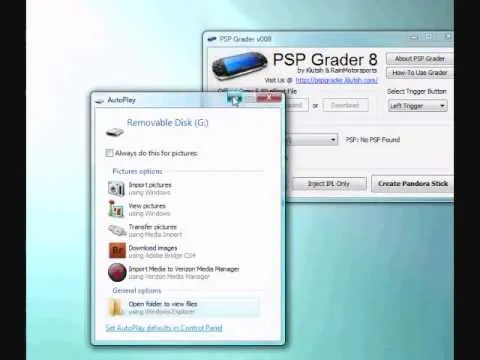 Step 9: Instructions for exiting USB mode on PSP and enabling the slim color patch plugin.