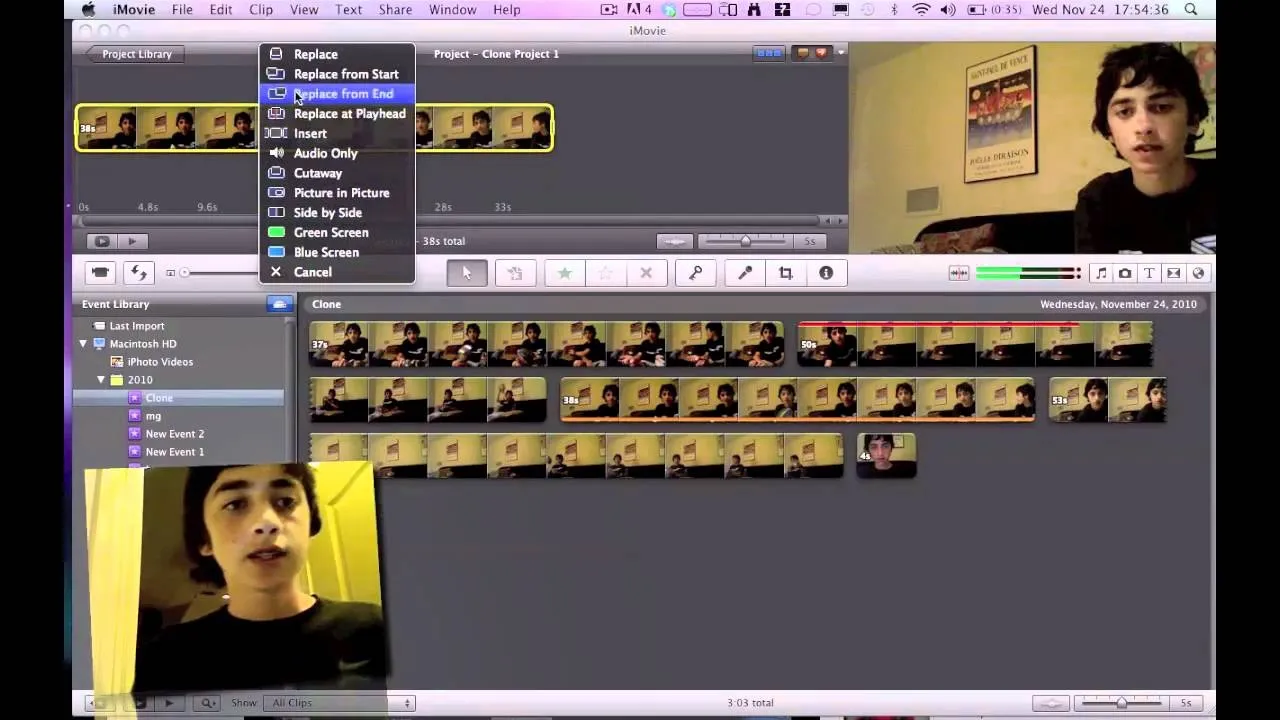 "How to Add video effects to movies in iMovie '09" cover image