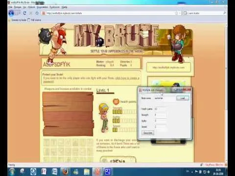 How to Change your stats on MyBrute (06/30/09) cover