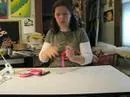 How to Make decorative napkin rings from shower curtain rings cover