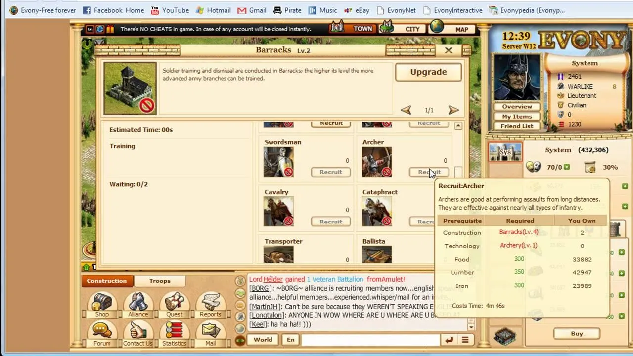 How to Play Evony - Combat Unit: Archers cover