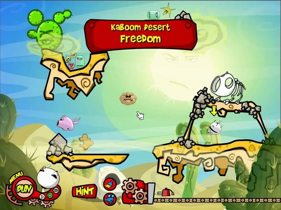 How to Walkthrough all the levels of Kaboom Desert in the Eets puzzle game cover