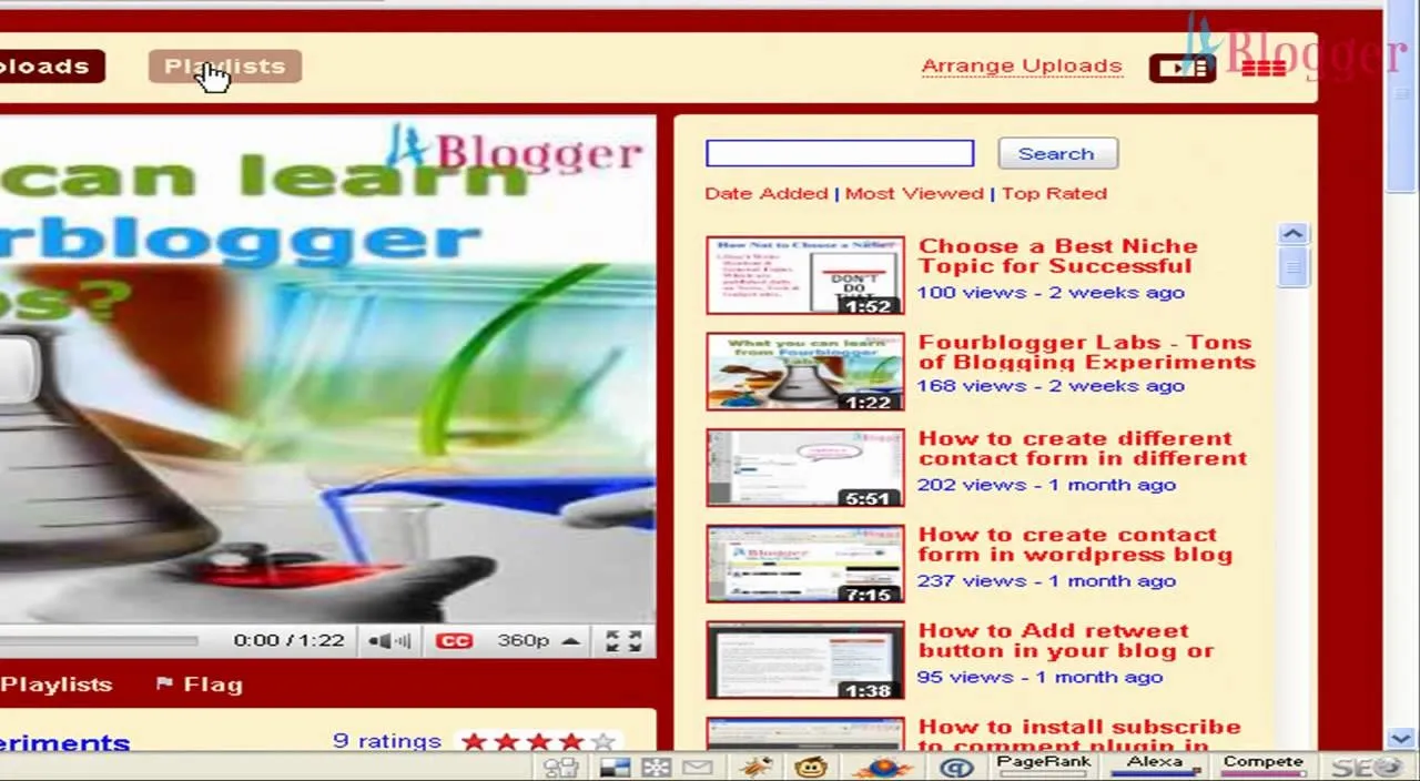"How to Enable or disable your playlists in YouTube" cover image