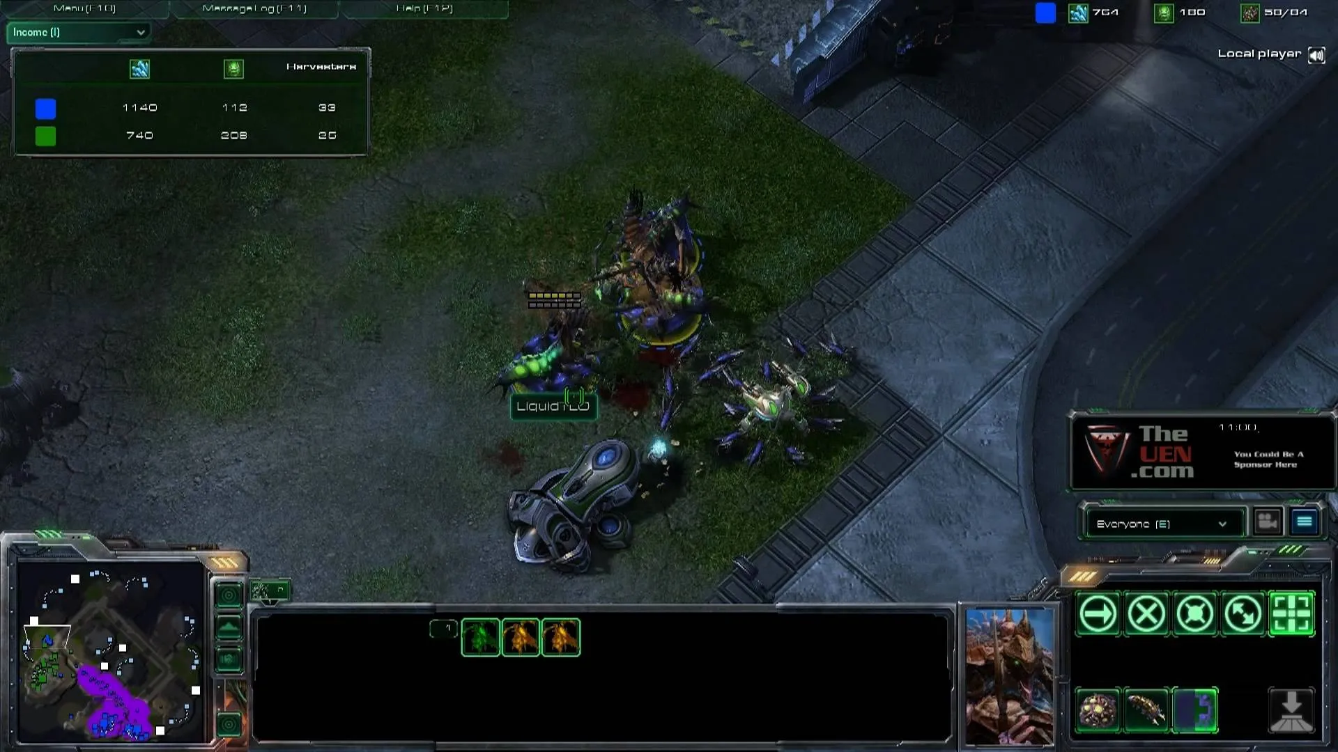 How to Use the Zerg Queen transfusion ability to win hard fights in StarCraft 2 cover