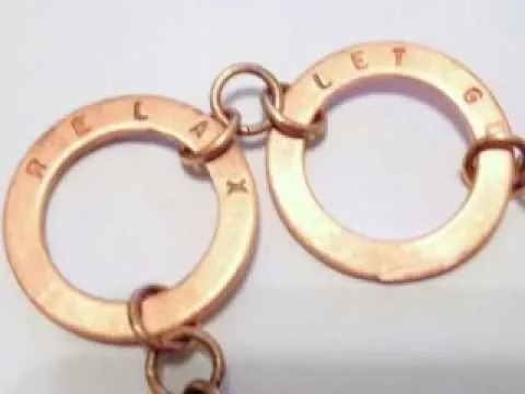 Relax let rings connected by a chain.