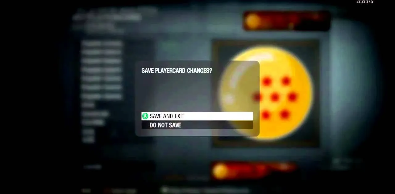 Save platform command interface with Dragon Balls.