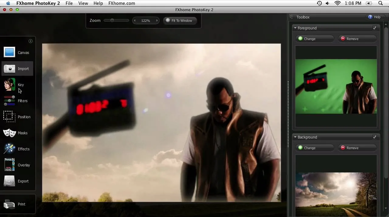 How to Use green screen software PhotoKey cover