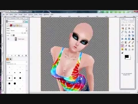 "How to Edit hair and skin in IMVU (09/20/09)" cover image