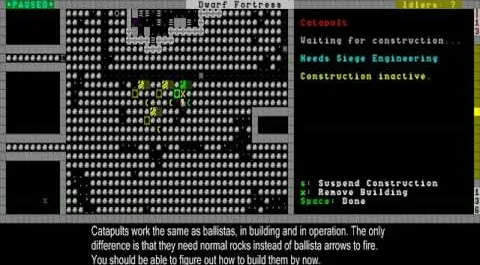 How to Use siege weapons and disarm enemies in Dwarf Fortress cover