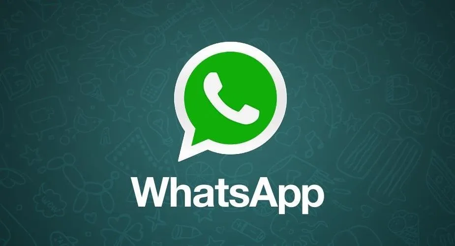 WhatsApp logo on a green background