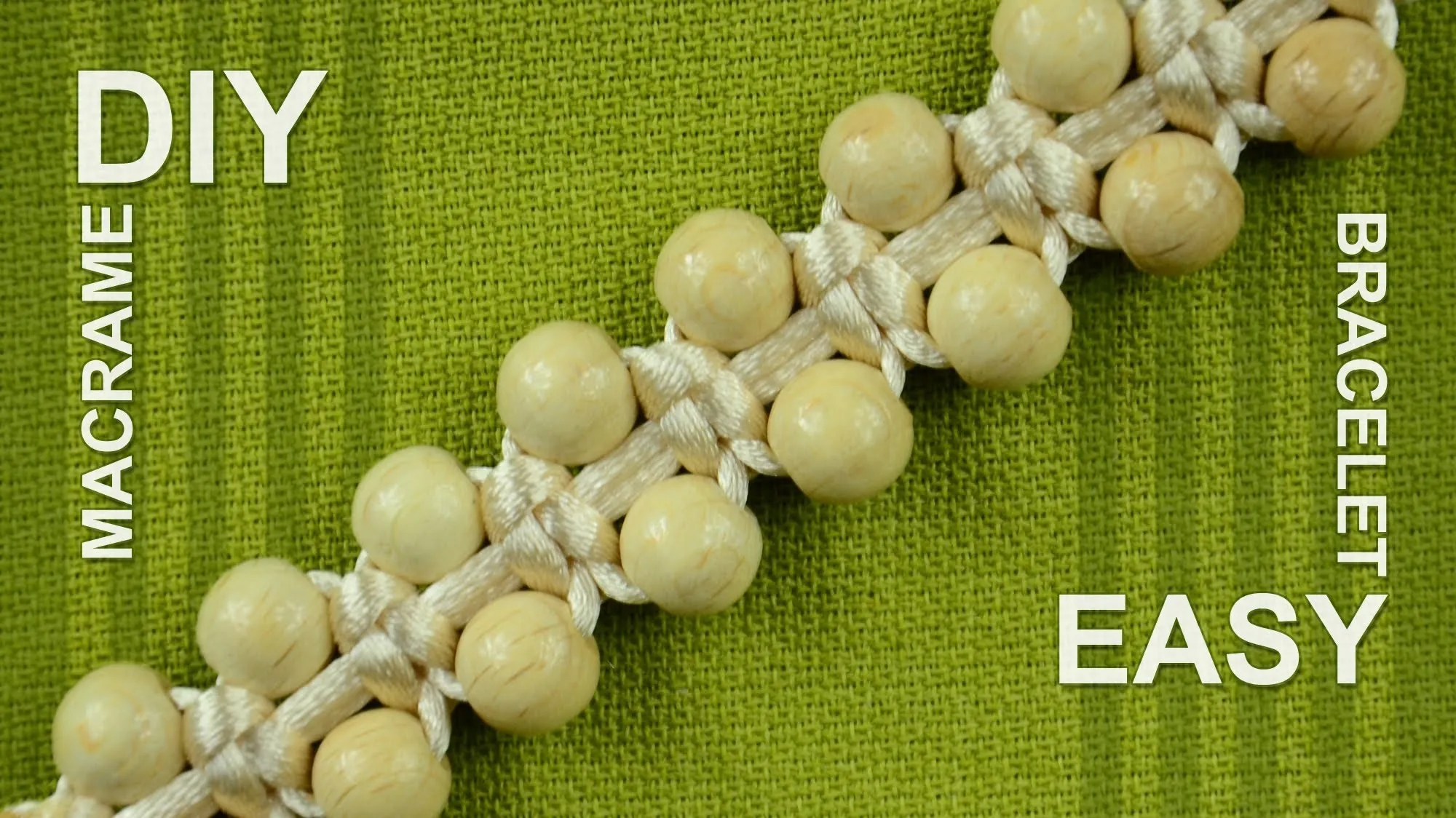 DIY Easy Macrame Bracelet Tutorial