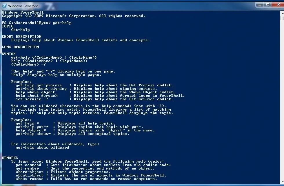 Hack Like a Pro: Scripting for the Aspiring Hacker, Part 3 (Windows PowerShell)