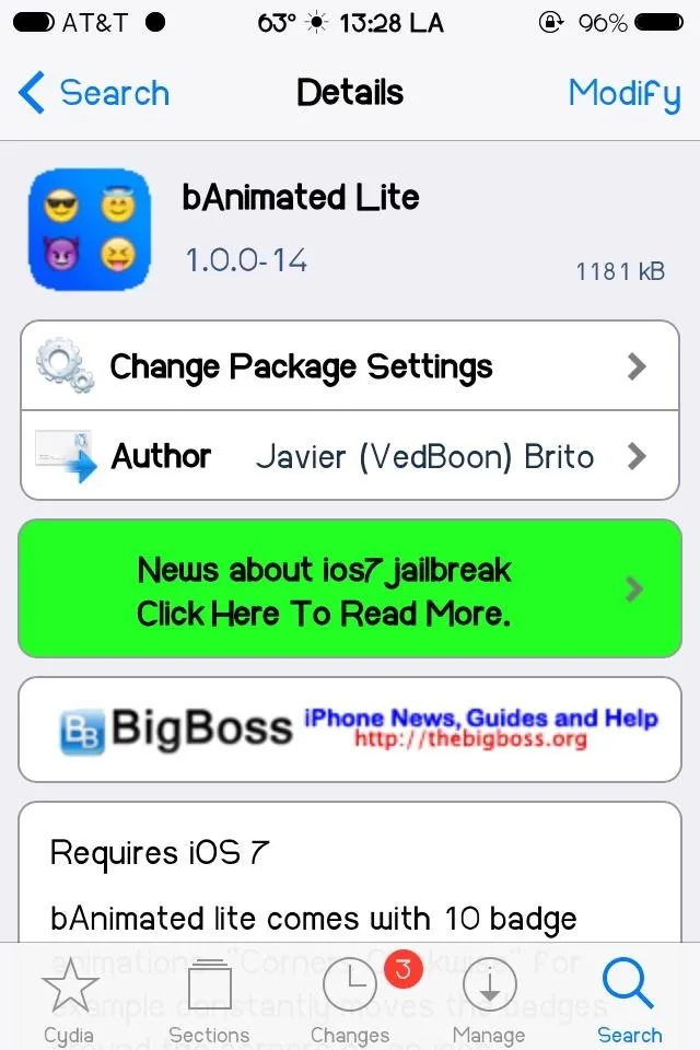 How to Change the Color, Position, Shape, & Size of Badge Alert Icons in iOS 7 (Plus, Animate Them!)