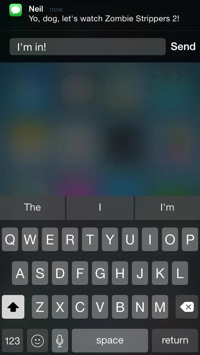 Reply to Texts, Trash Emails, Snooze Reminders, & More with Interactive Notifications in iOS 8