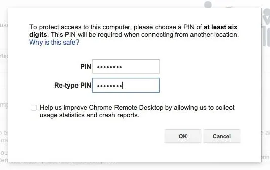 "PIN entry screen for secure access to a computer."