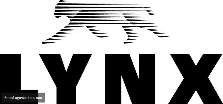 Lynx logo with stylized graphic of a lynx above the word "LYNX".