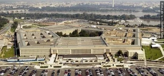 The Pentagon building in Arlington, Virginia, USA.