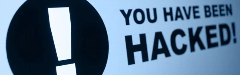 You have been hacked alert.