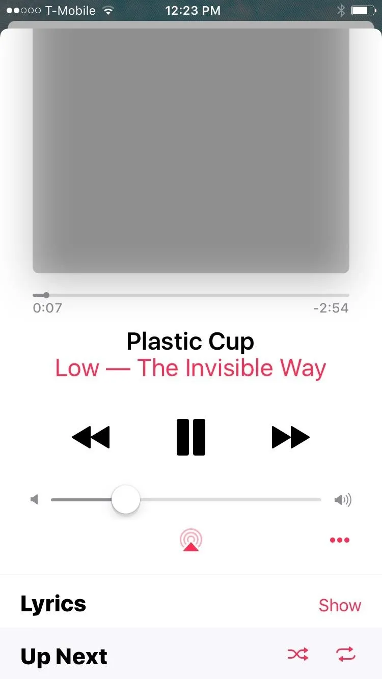 "Album cover for 'Plastic Cup' by Ldw from 'The Invisible Way'"