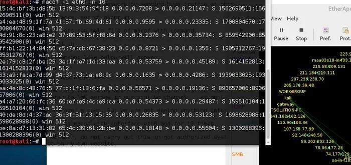 How-to DoS with MACOF - Flood Network with Traffic [Only for Educational Purpose] cover