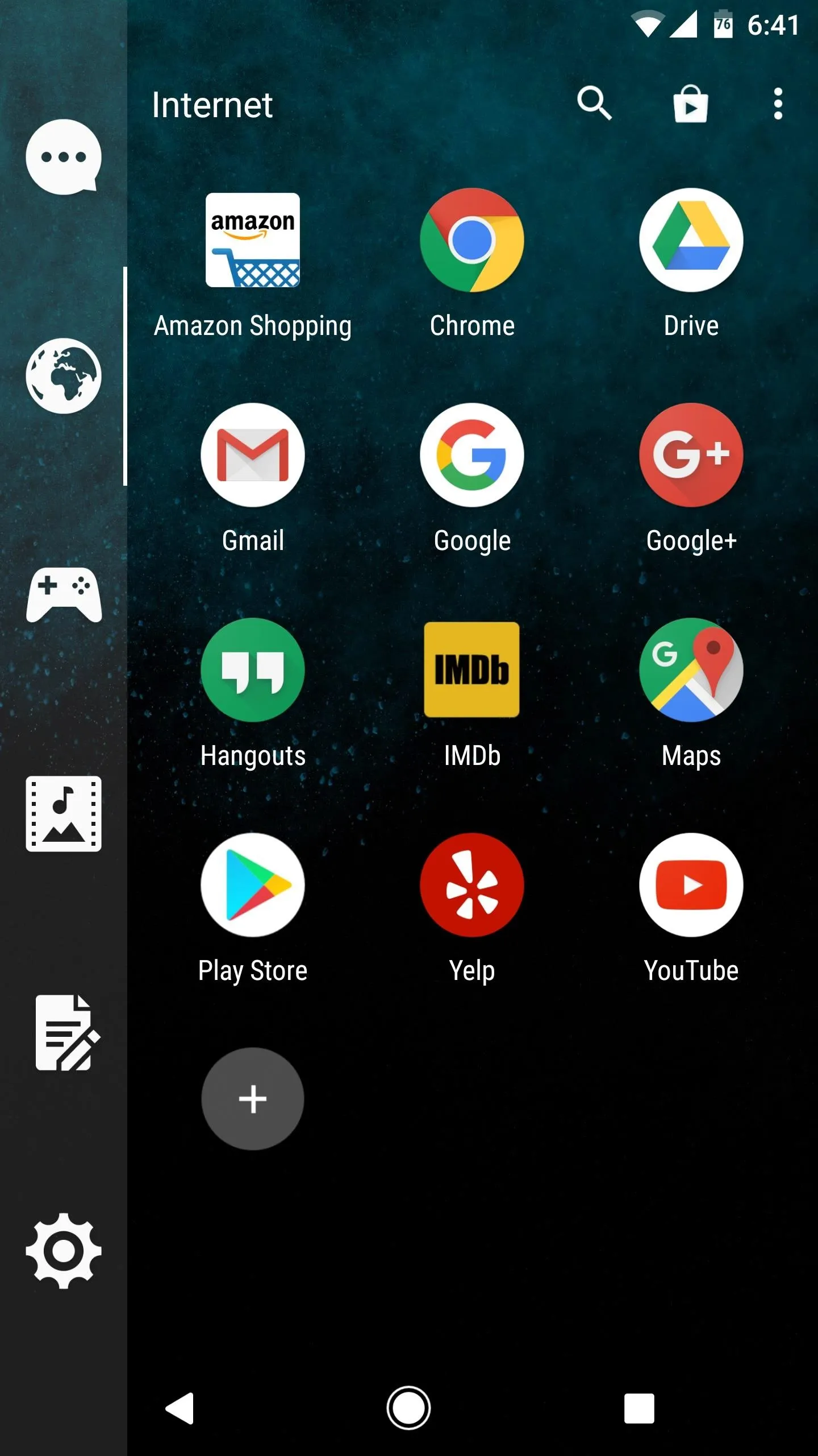 App icons displayed on a mobile device screen.