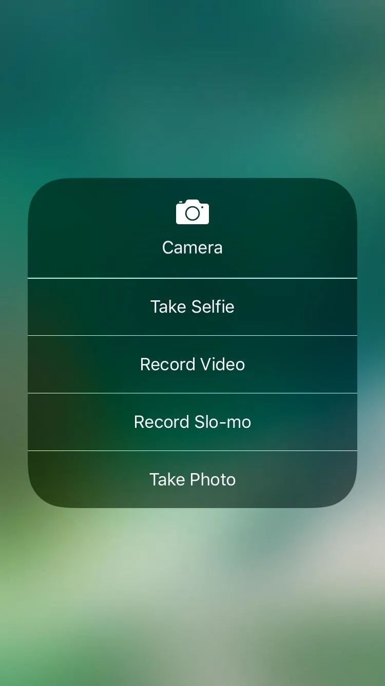 Camera interface with options for taking a selfie, recording video, and other camera functions.