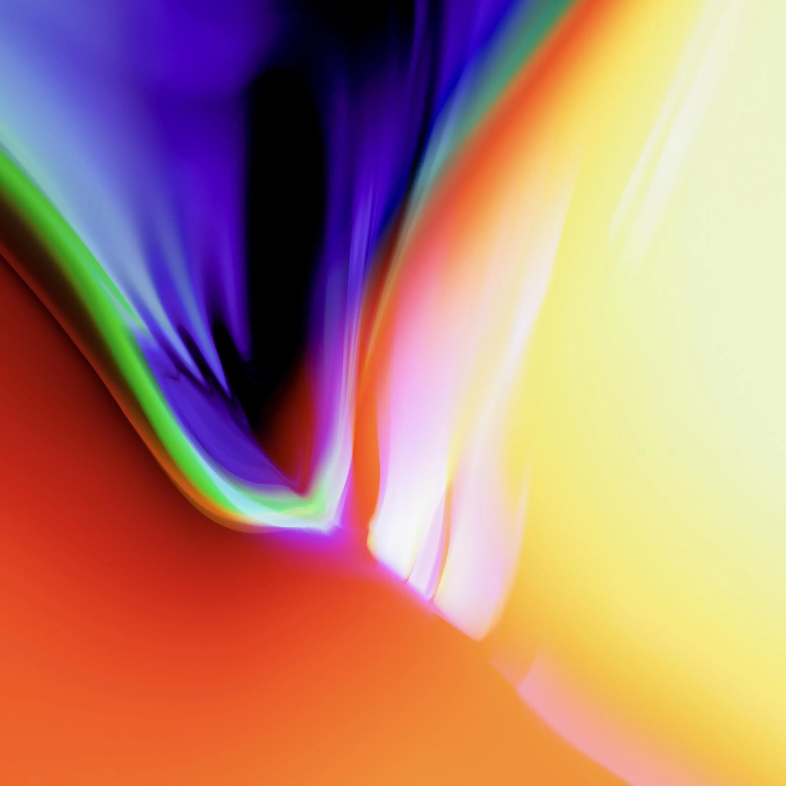 Abstract colorful gradient design.